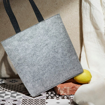 Felt Reusable Shopping Bag, Storage Tote Utility Bag