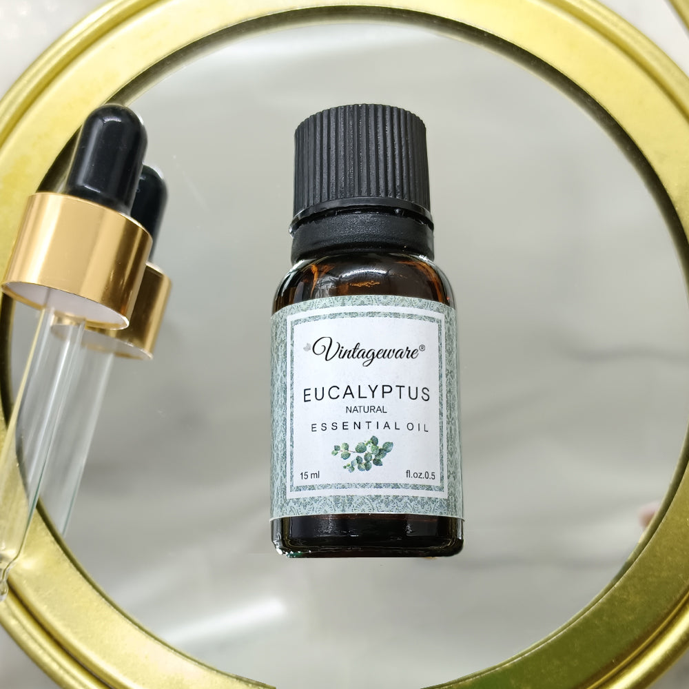 Eucalyptus Oil 100% Pure Natural Essential Oil - 15ml - Vintageware