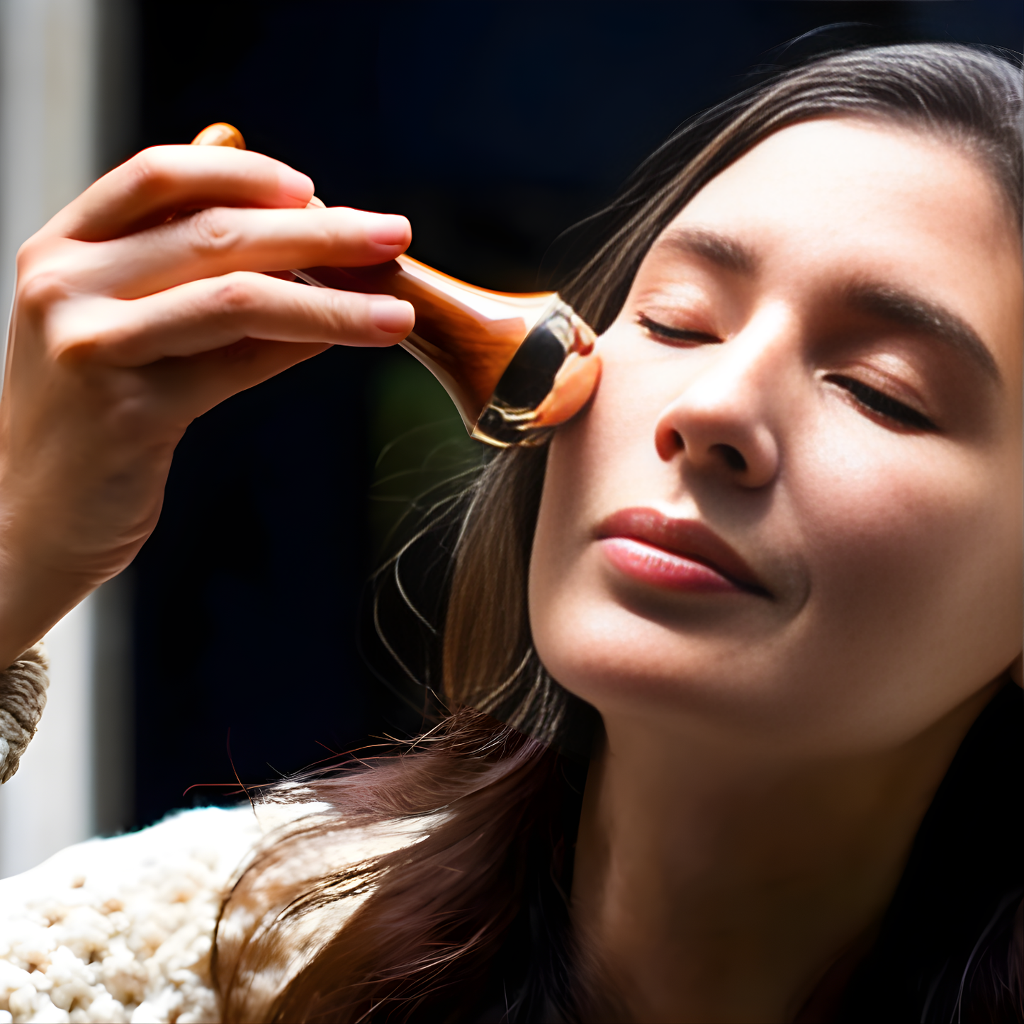 Vintageware® Ayurvedic Self-Care Combo – Kumkumadi Oil, Dual Kansa Wand & Soy Candle