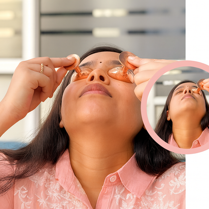 Pure Copper Eye Wash Cup – Ayurvedic Eye Cleanser for Netra Shuddhi
