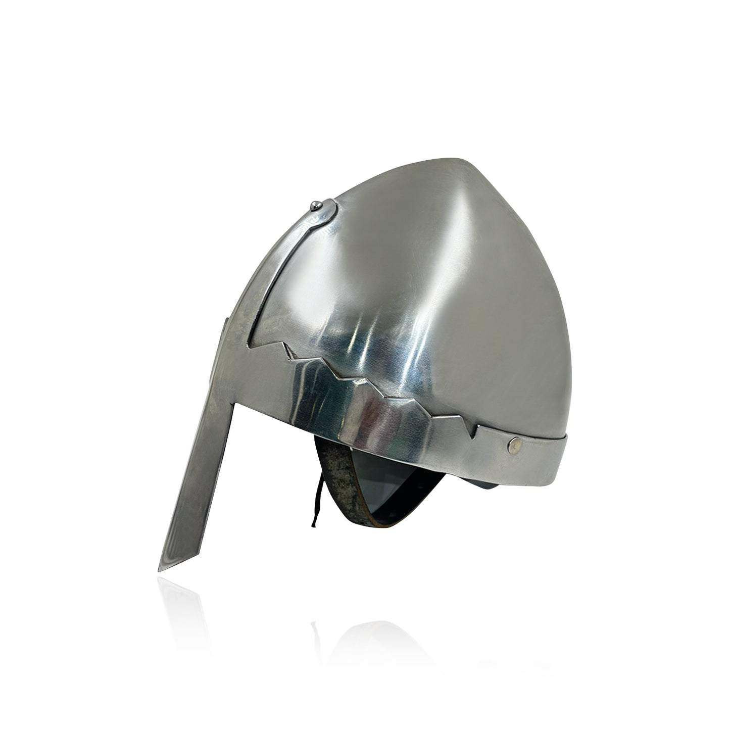 Norman Nasal Helmet – Hand-Forged Steel Viking Knight Armor for Cosplay, LARP, Reenactment & Medieval Display (HT-A023)