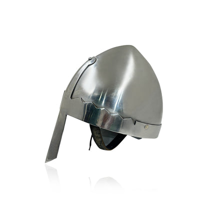 Norman Nasal Helmet – Hand-Forged Steel Viking Knight Armor for Cosplay, LARP, Reenactment & Medieval Display (HT-A023)