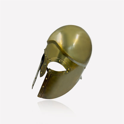 Italo Corinthian Helmet – Handcrafted Copper Finish Greek Spartan Armor for Elite Cosplay, Collectors & Display (HT-A033)
