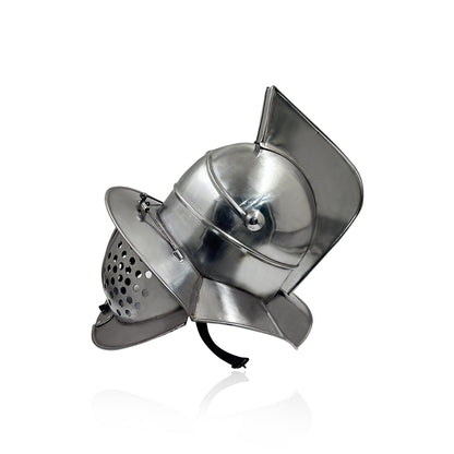 Murmillo Gladiator Helmet  2 – Handmade 18 Gauge Steel Roman Armor for Cosplay, LARP, Roleplay & Display ( HT-A052 )