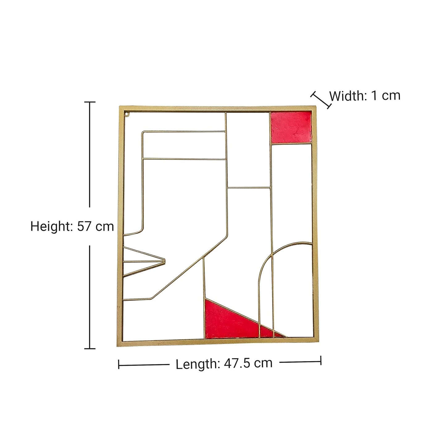 Metal Wall Art Couple Sculpture – Elegant Home Decor Hanging