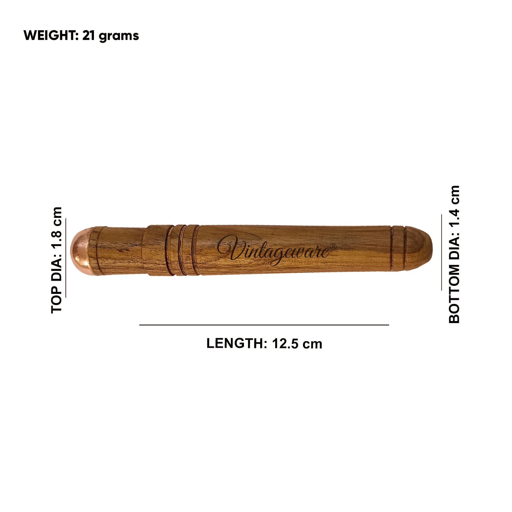 Copper Wand Pressure Point Slim For Acupressure - Vintageware