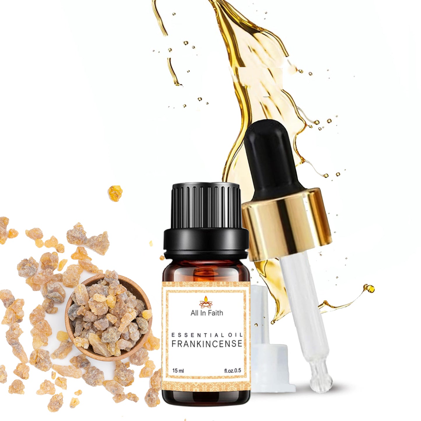 Ayurvedic Anti-Aging Combo – Dual Kansa Wand, Neem Comb & Frankincense Oil