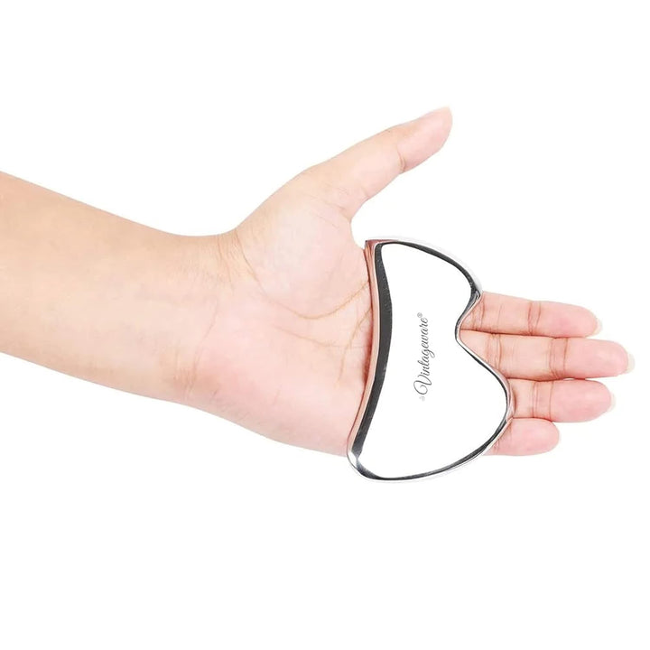 b shape gua sha steel