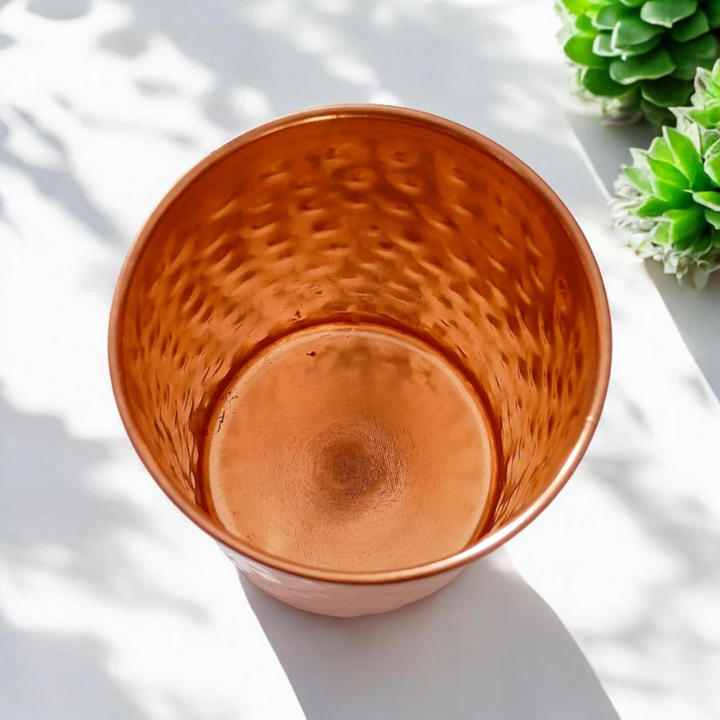 Hammered Copper Glassware by Vintageware®