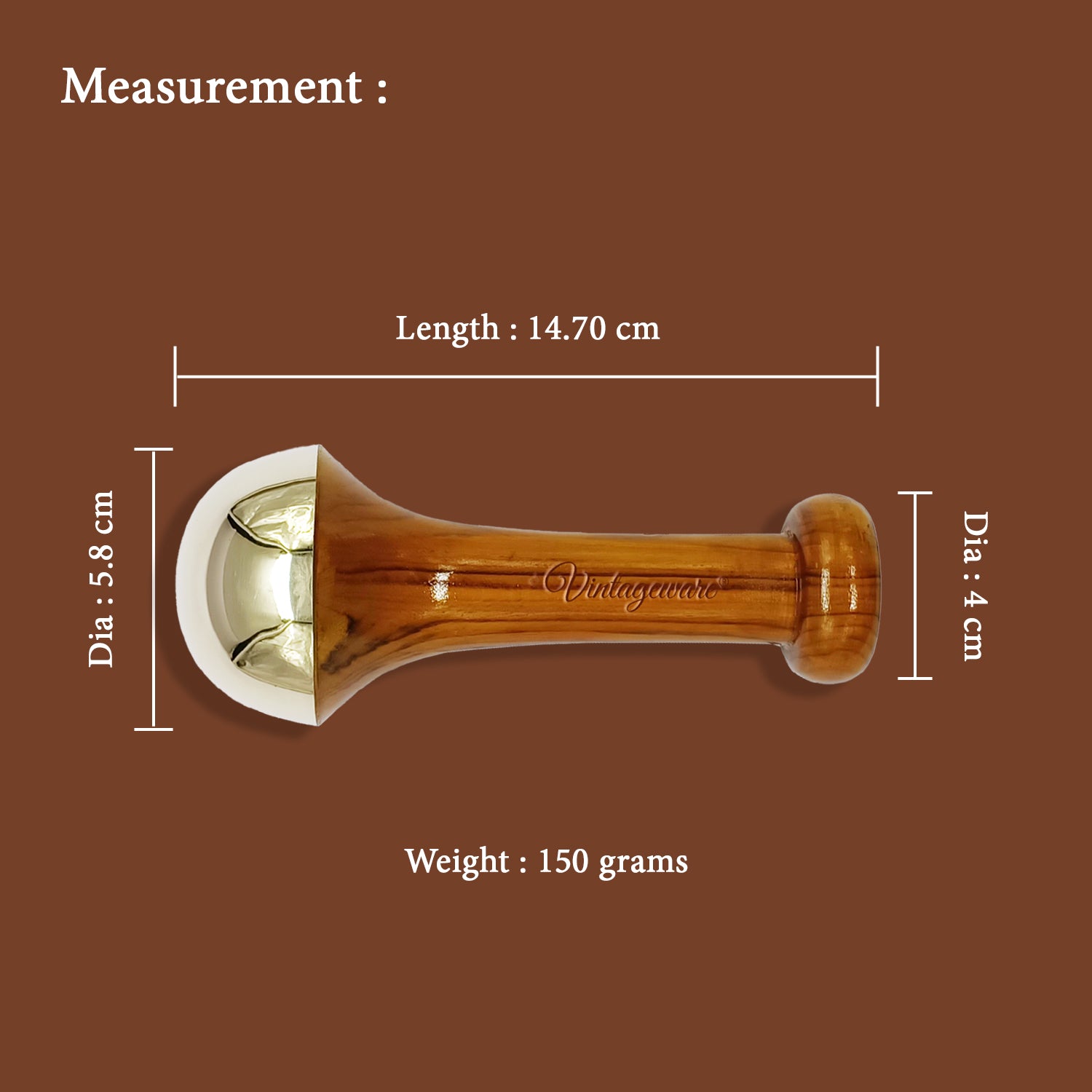 Handcrafted Ayurvedic kansa wands available online