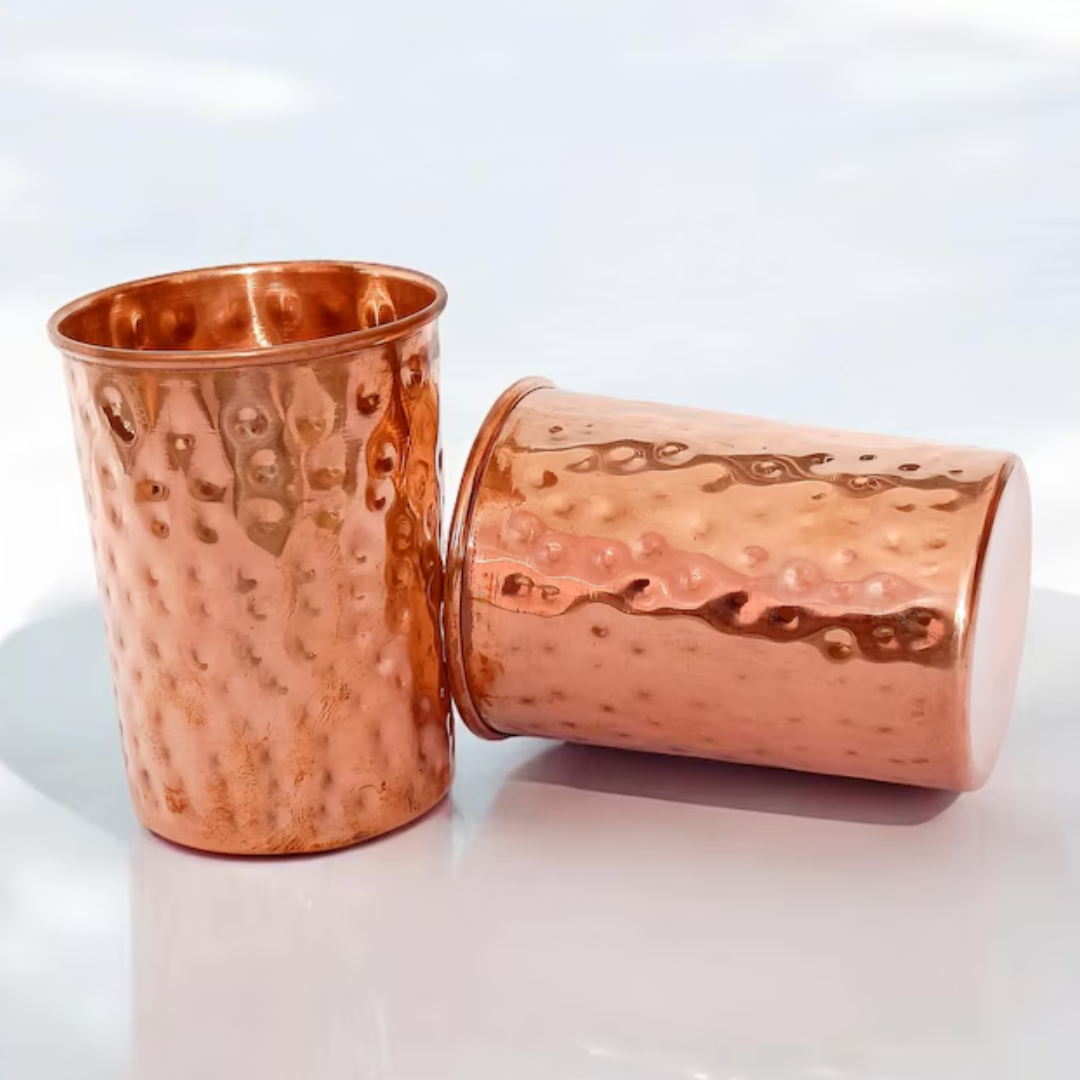 Handcrafted Copper Glass for Elegant Drinking