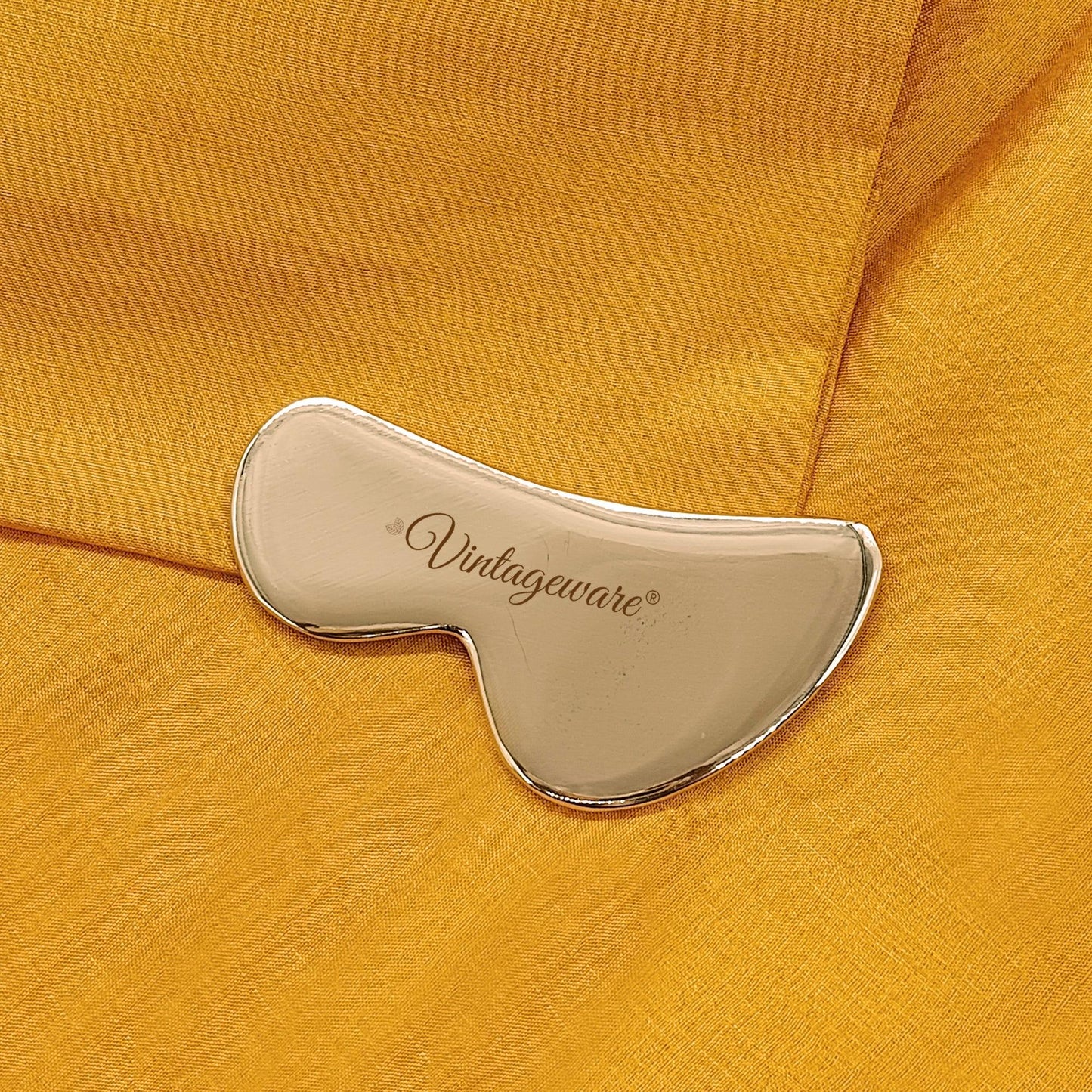 bronze kansa gua sha b shaped