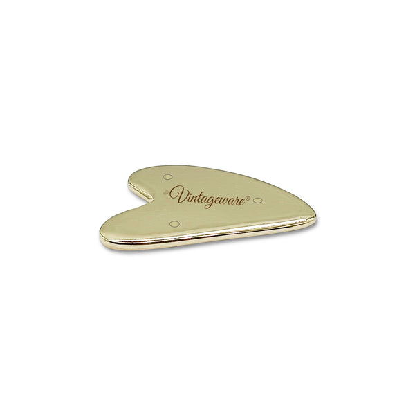 Magnetic Kansa Gua Sha Face Massager (Heart Shape)