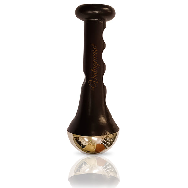 Hand Grip Face Massager (Dark Brown) - Vintageware