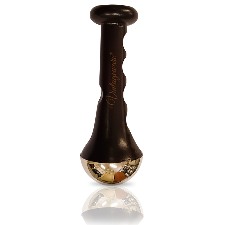 Hand Grip Face Massager (Dark Brown) - Vintageware