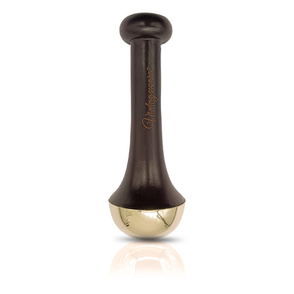 Kansa Wand Face Massager (Dark Brown, Small) - Vintageware