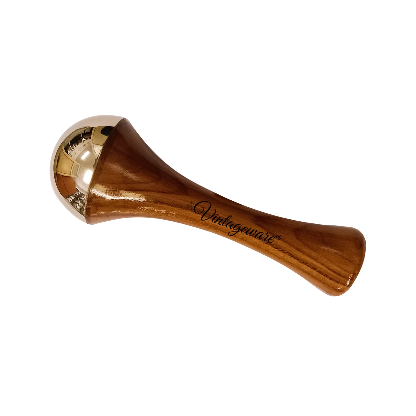 Kansa Wand Face Massager (Flat Base) - Vintageware