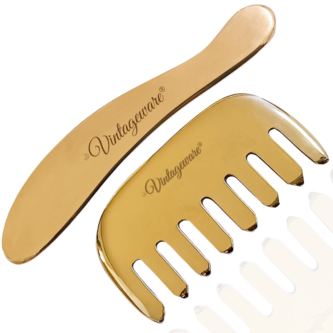 Kansa Gua Sha and Kansa Comb