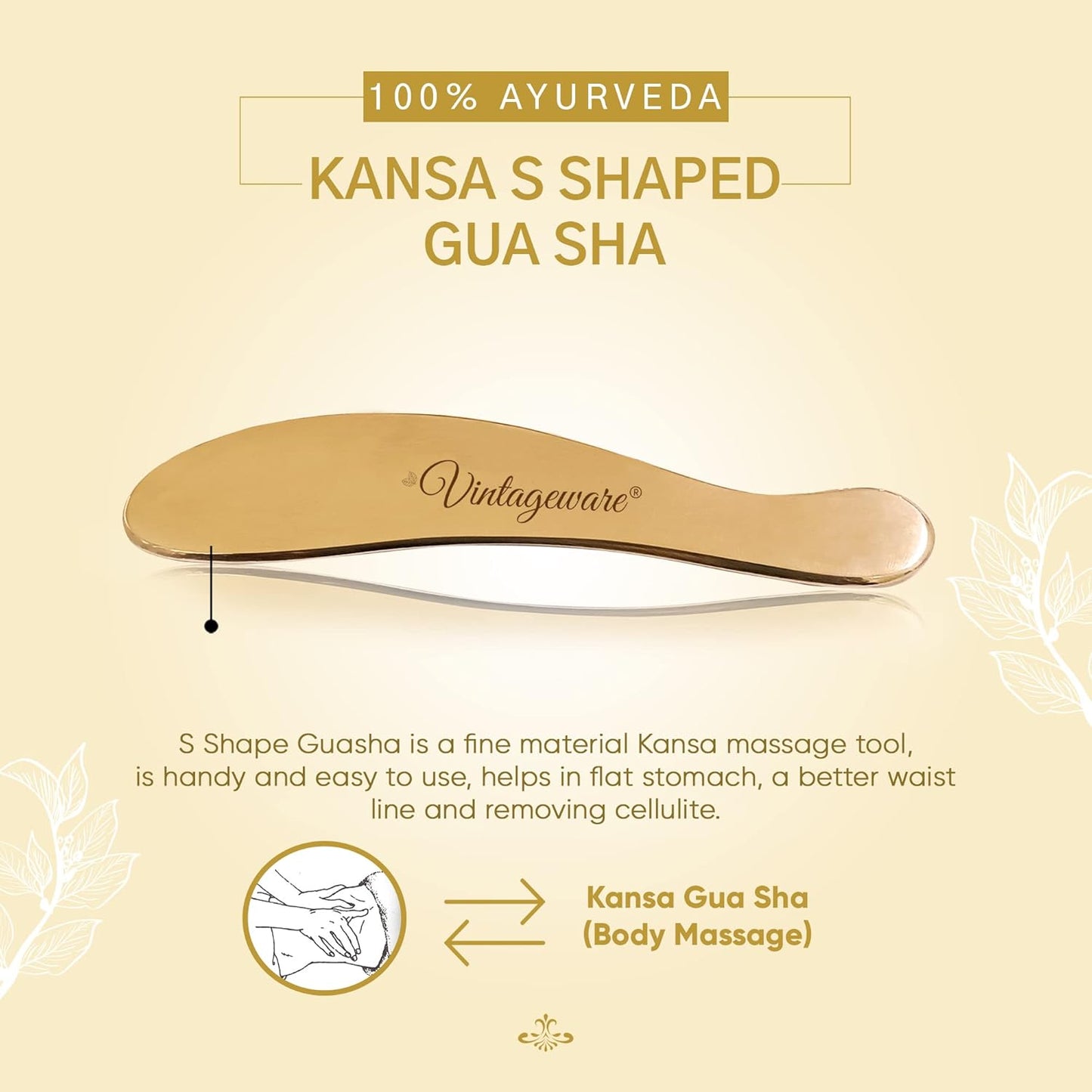 Kansa Metal Gua Sha