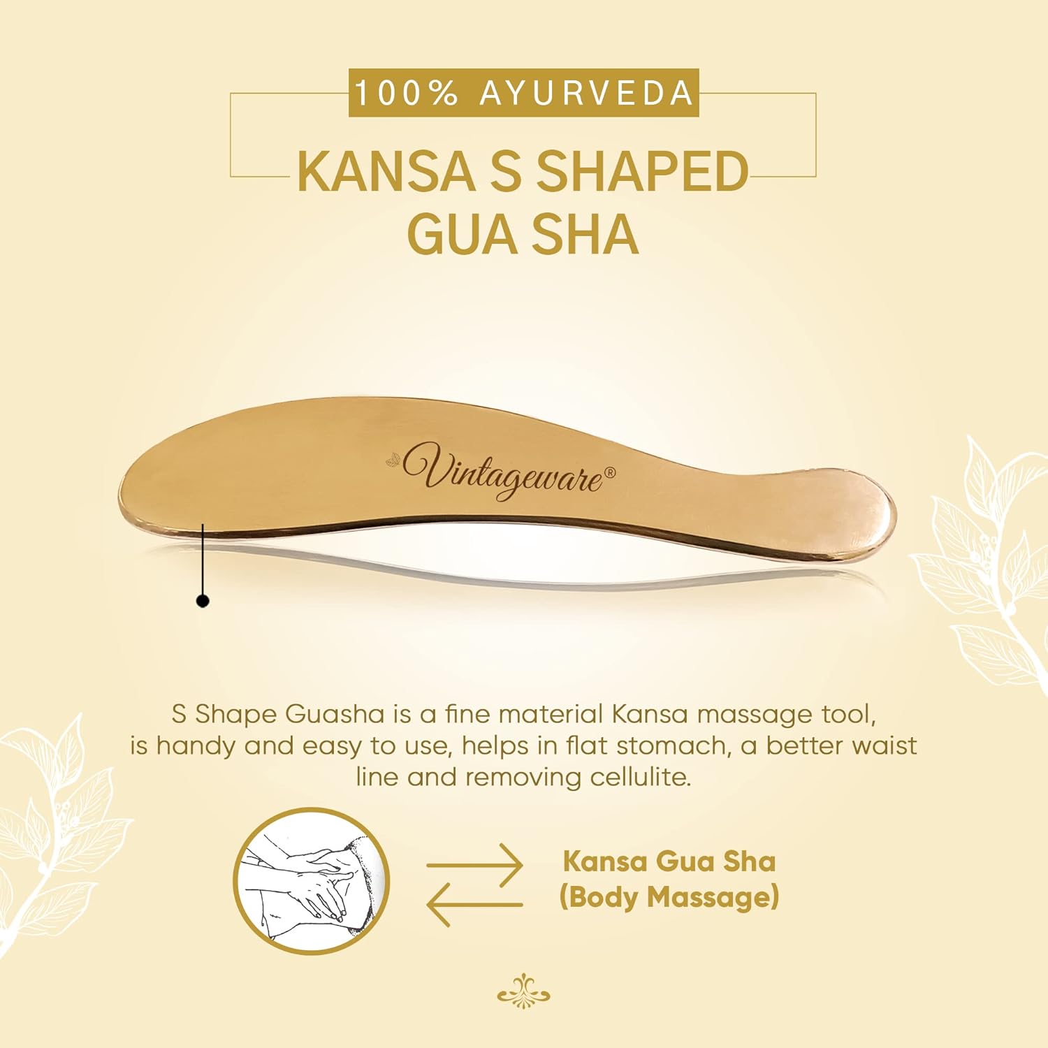 Kansa Metal Gua Sha