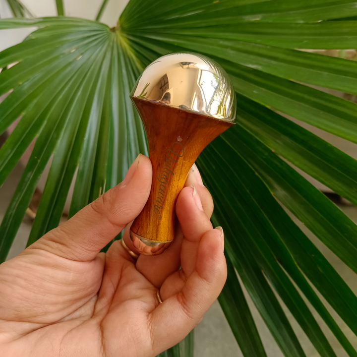 Kansa Wand for skin rejuvenation