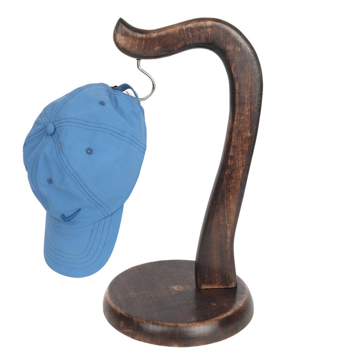 Multipurpose Wooden Stand (Round Base With Pointed Top) - Vintageware