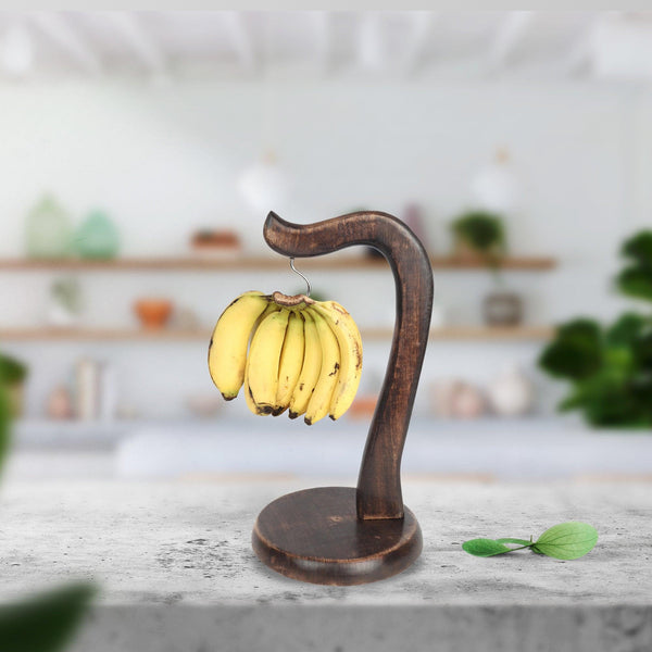 Multipurpose Wooden Stand (Round Base With Pointed Top) - Vintageware