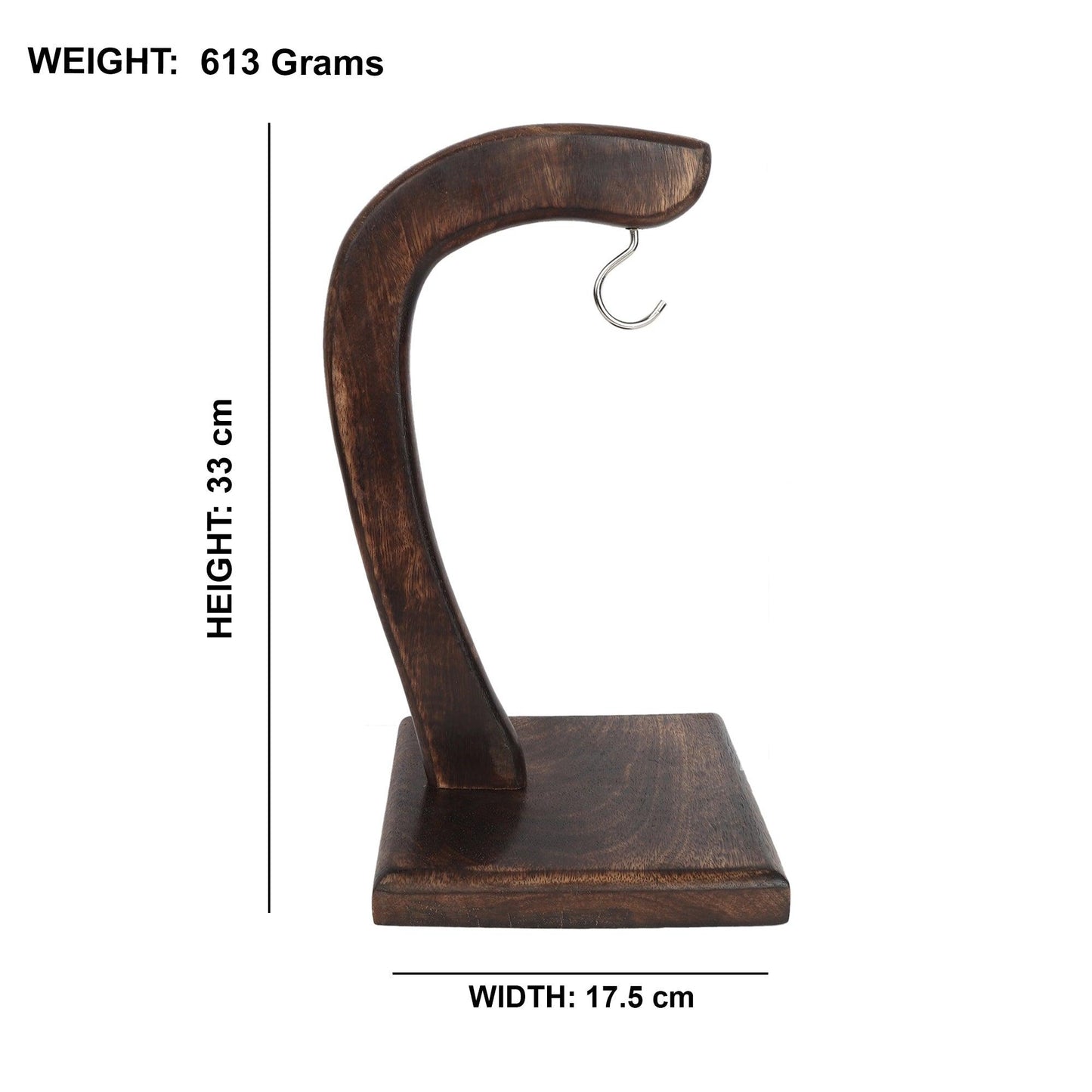 Multipurpose Wooden Stand (Square Base) - Vintageware