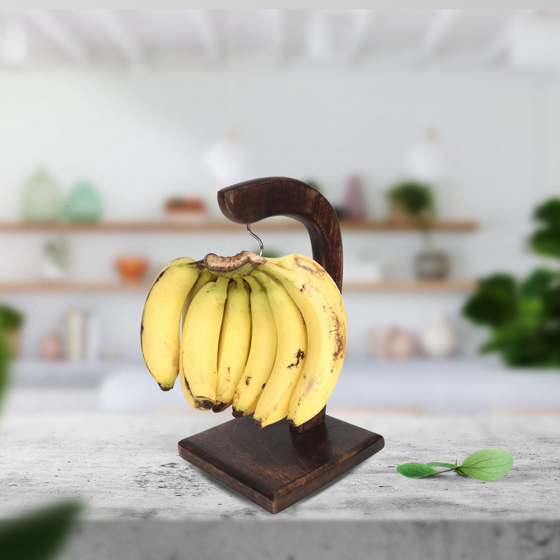 Multipurpose Wooden Stand (Square Base) - Vintageware