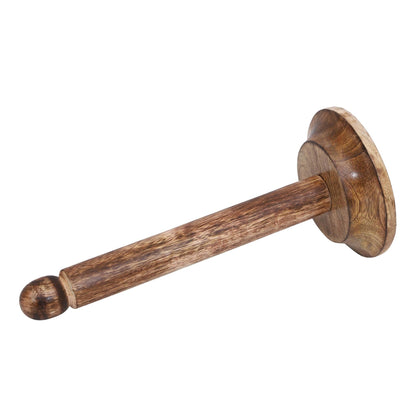 Wooden Tissue Roll Stand (Round Top) - Vintageware