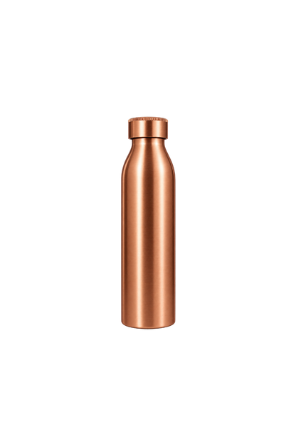 [Latest Collection] Vintageware® Pure Matte Copper Bottle 950 ml  | Seamless Leakproof Copper Bottle with Handle | Ayurvedic Drinking Water Bottle | Made in India