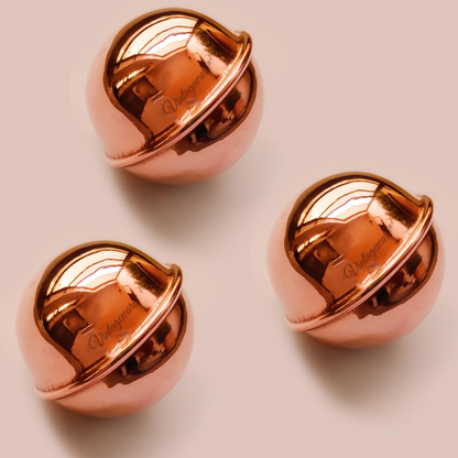 Vintageware® Ayurvedic Copper Ball for Water Purification – 100% Pure Copper, Small Round Design