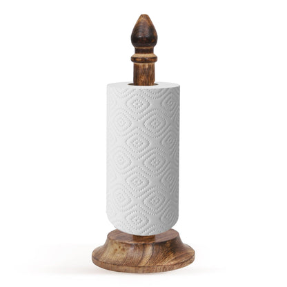 Wooden Tissue Roll Stand (Conical Top) - Vintageware