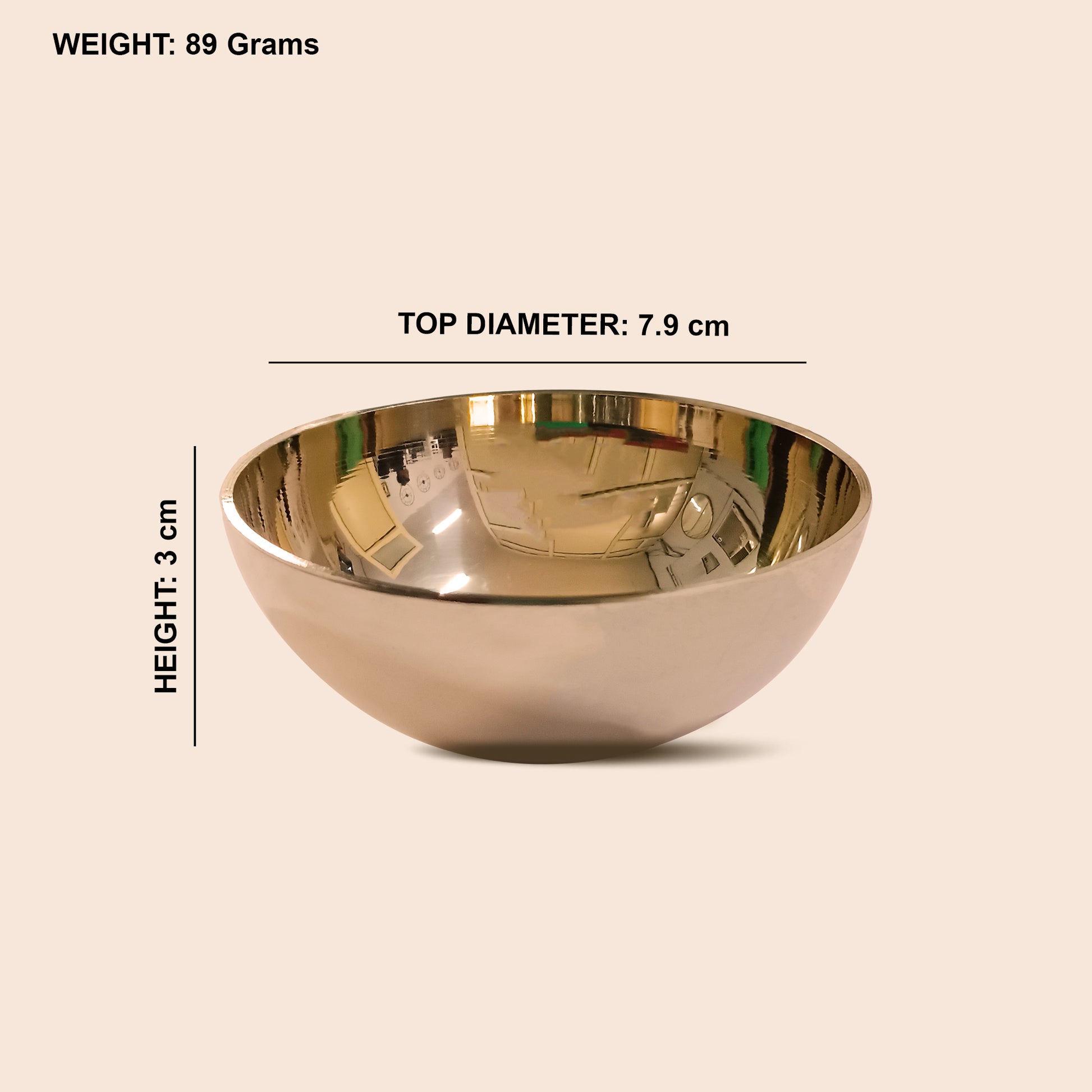 Ayurvedic kansa foot bowl for reflexology and detox