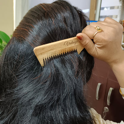 vintageware kacchi neem comb 