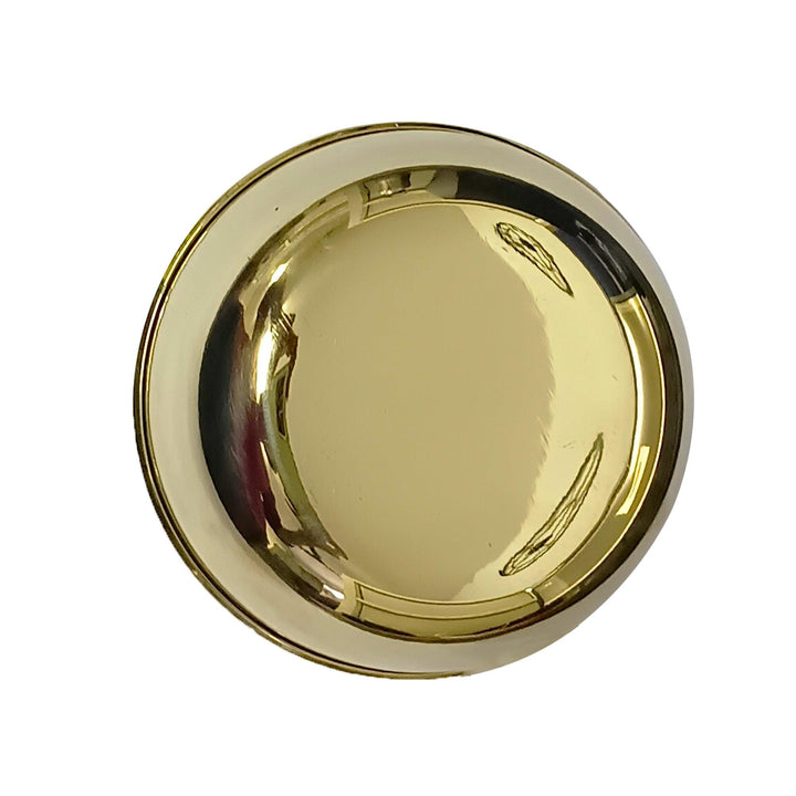 Pure Brass Plain Design Bowl (Katori, Set of 6) - Vintageware
