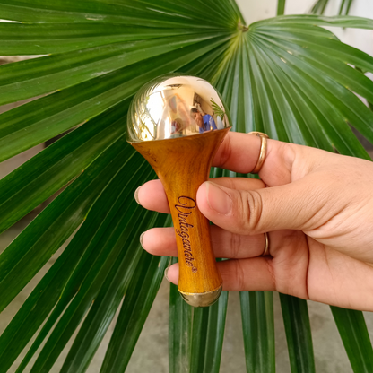 Vintageware® Kansa Wand - Natural Ayurvedic Tool for Skin Rejuvenation