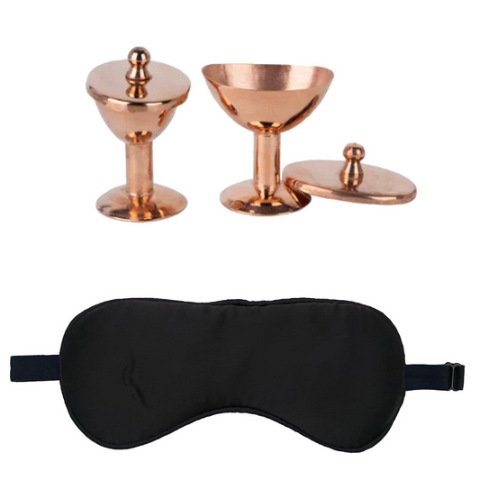 eye pillow & wash cup