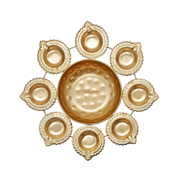 Urli Diya With Multiple Diyas – Perfect For Festive Vibes