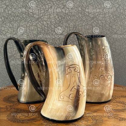 buffalo horn mug
