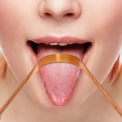 copper Tongue Cleaner 