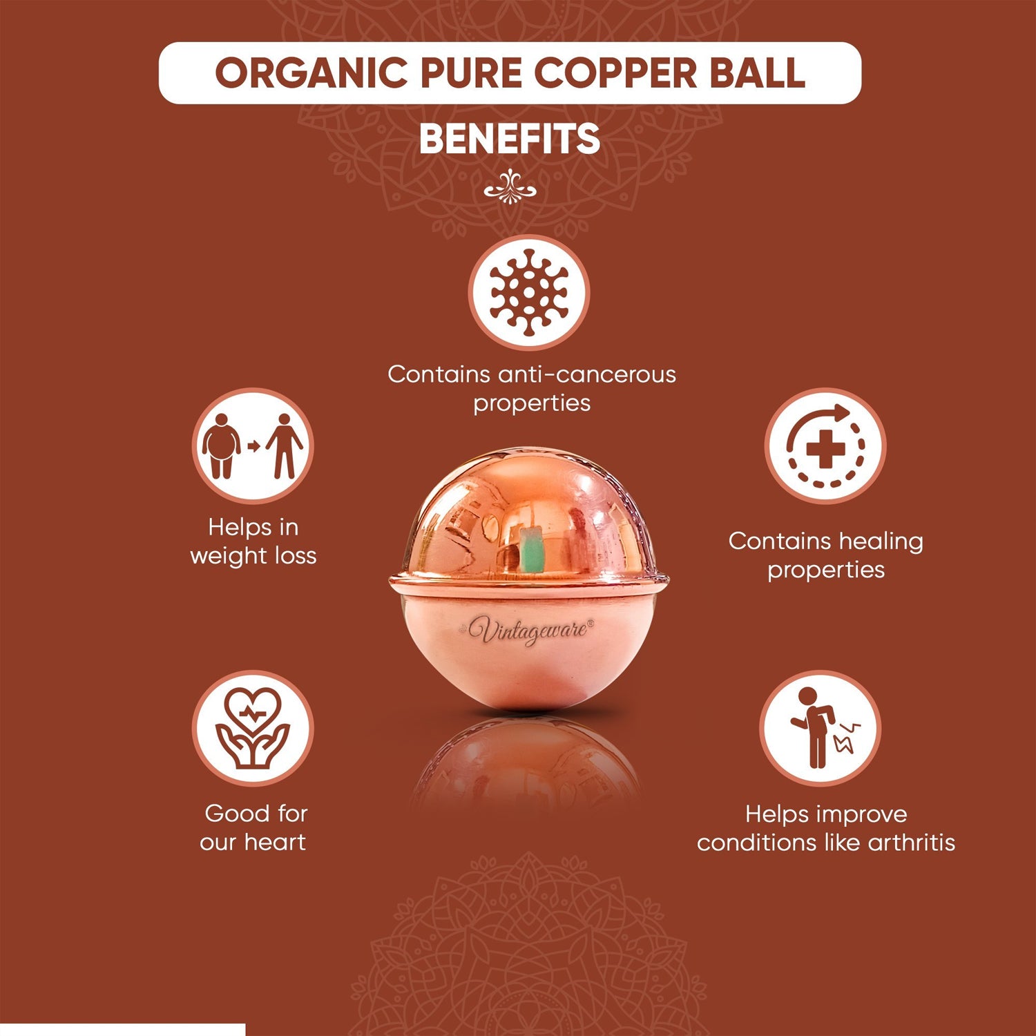 copper ball for water purification
