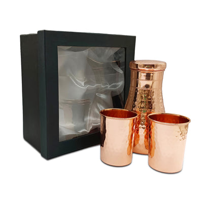 copper bottle gift set
