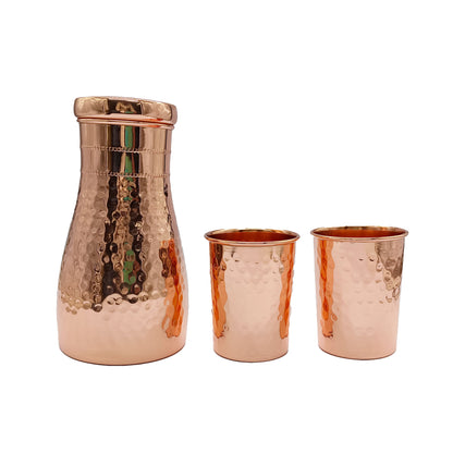 copper bottle gift set