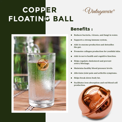 Ayurvedic Copper Ball For Water Purification