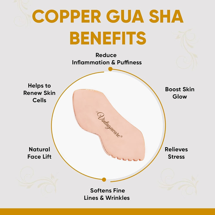 copper gua sha lip shape
