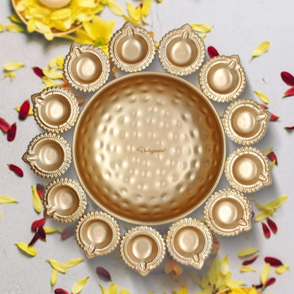 Large Urli Diya For Celebrating Diwali And Other Festivals