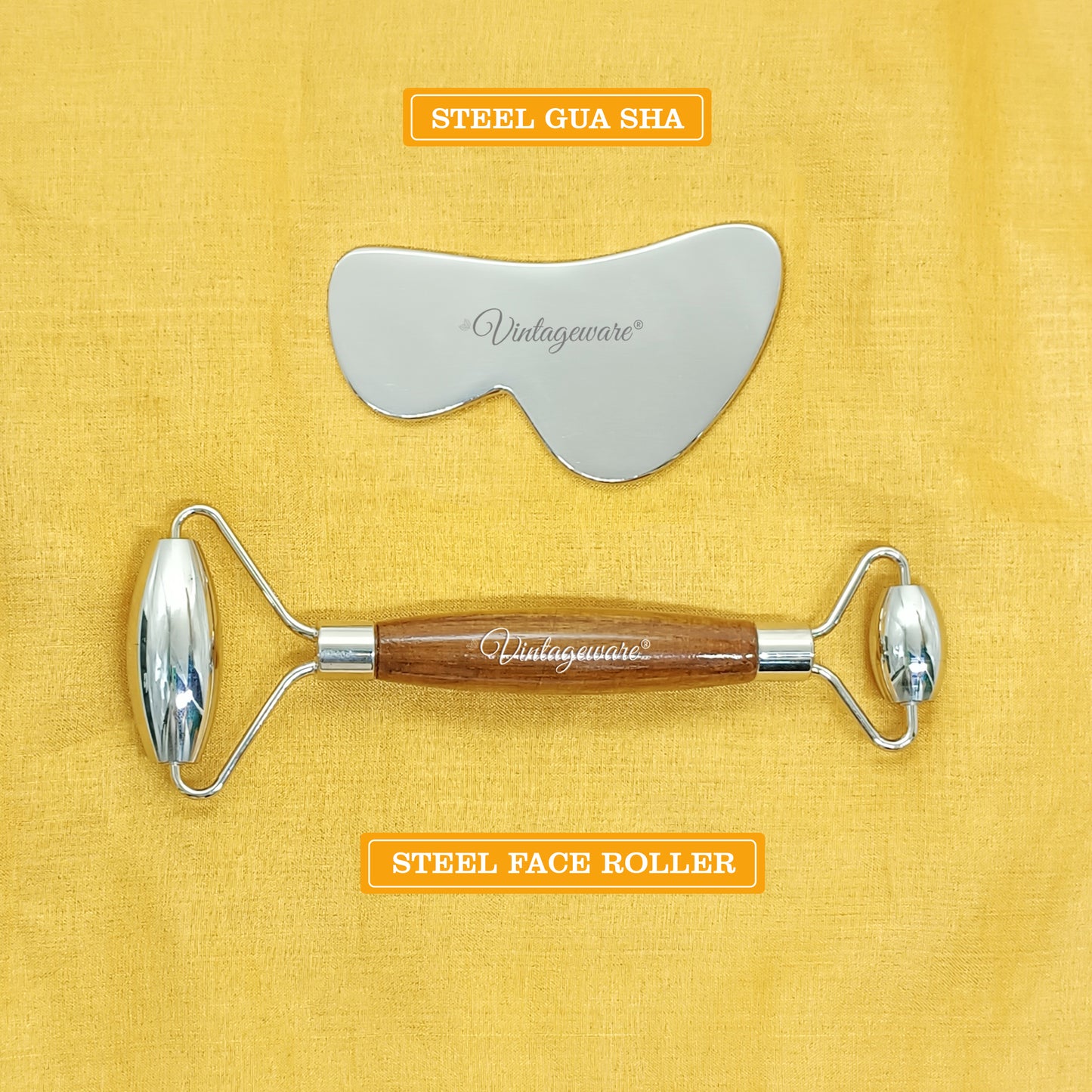face roller and gua sha set