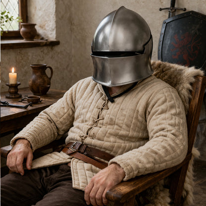german sallet helmet
