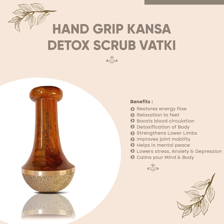 Traditional Ayurvedic foot massager by Vintageware